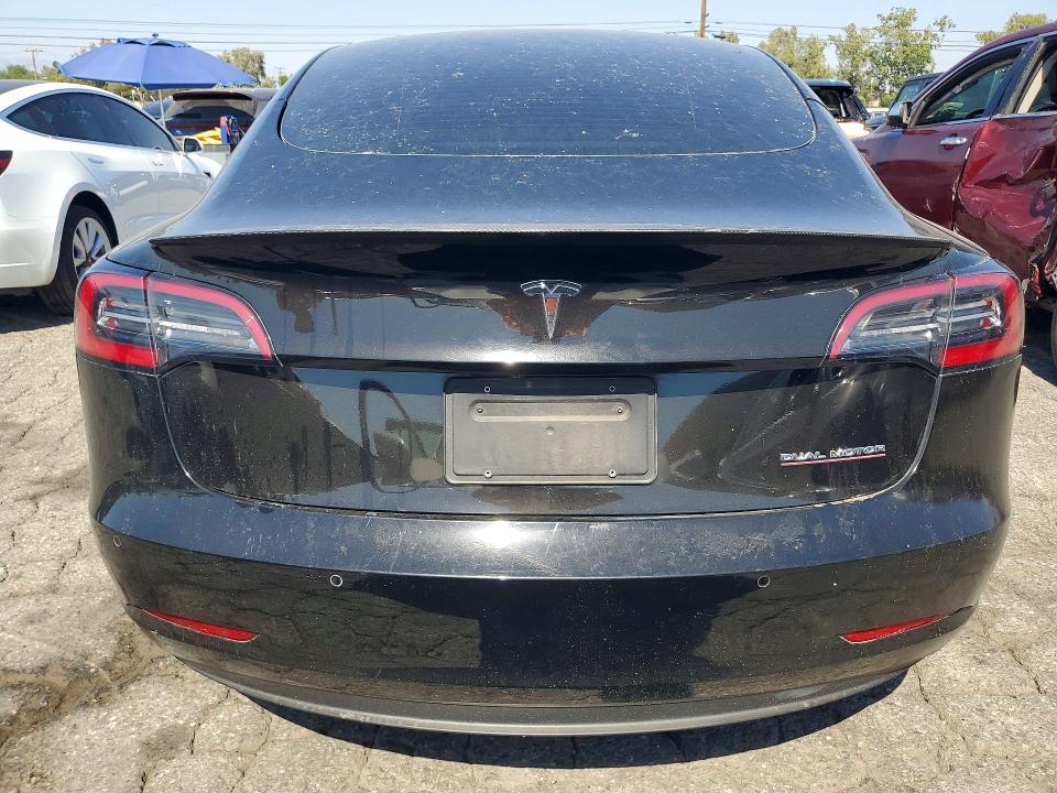 2021 Tesla Model 3 VIN 5YJ3E1EC1MF984659 COPART salvage auction — FRONT END, Ca - Salvage Certificate, sold $6,400 on 2026-07-02 (photo 6)