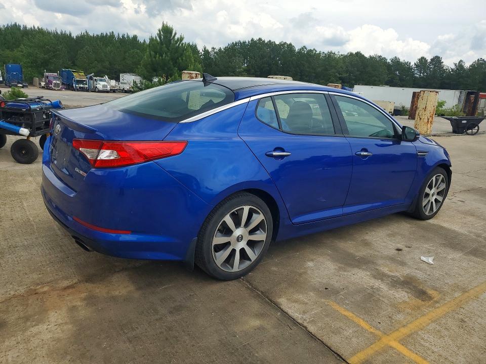 2013 Kia Optima VIN 5XXGR4A62DG114455 COPART salvage auction — FRONT END, Sc - Cert Of Title-Salvage, sold $1,250 on 2026-07-10 (photo 3)