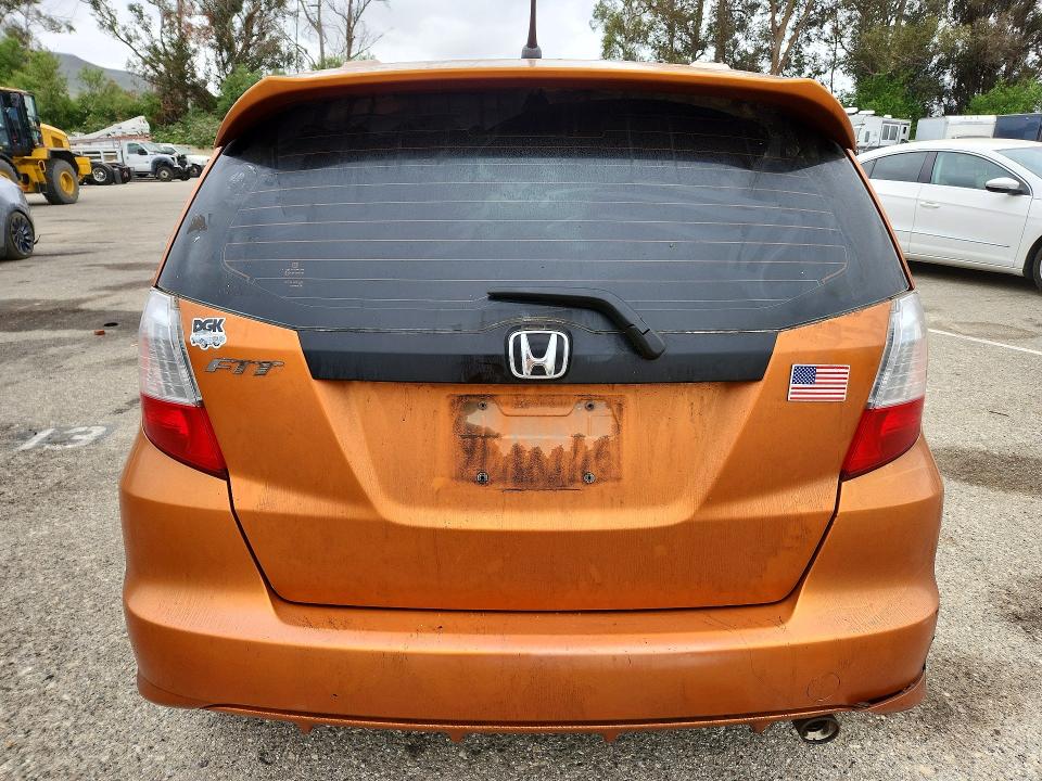 2010 Honda Fit VIN JHMGE8H46AS021560 COPART salvage auction — FRONT END, CA - SALVAGE CERTIFICATE, sold $300 on 2026-07-28 (photo 6)