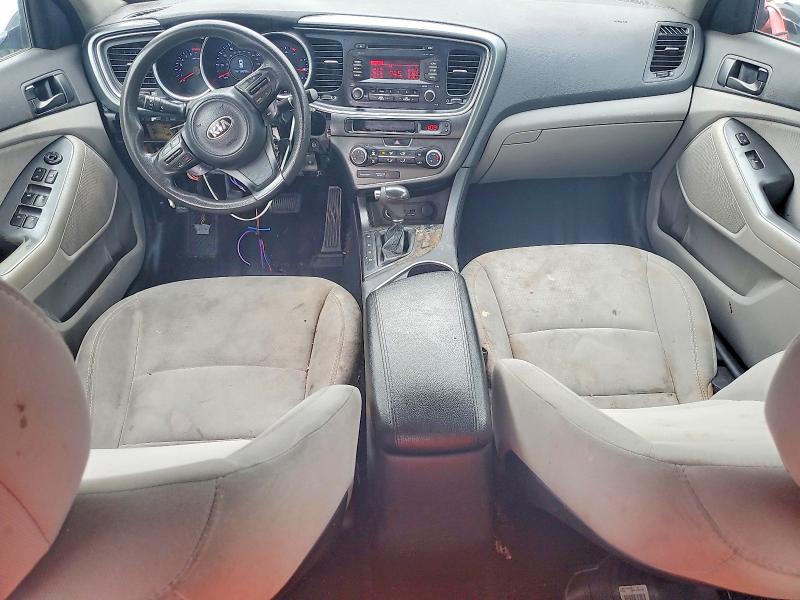 2014 Kia Optima VIN 5XXGM4A76EG340166 COPART salvage auction — FRONT END, Va - Certificate Of Title, sold $275 on 2026-07-02 (photo 8)