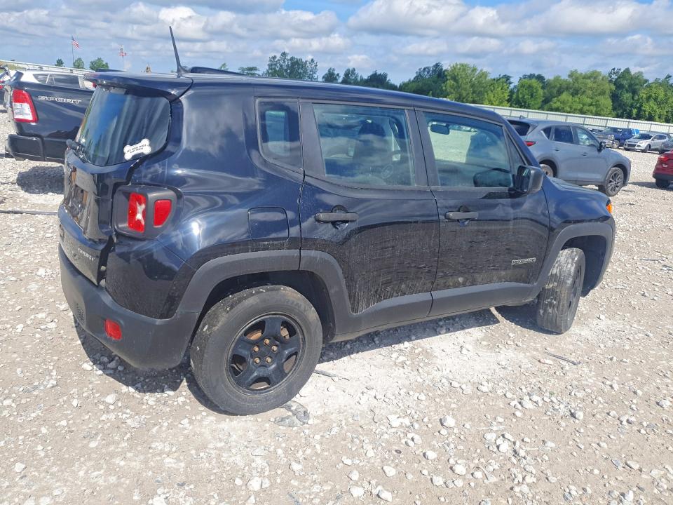 2020 Jeep Renegade VIN ZACNJBAB1LPL14900 COPART salvage auction — SIDE, Mi - Cert Of Title-Salvage Vehicle, sold $1,250 on 2026-07-02 (photo 3)