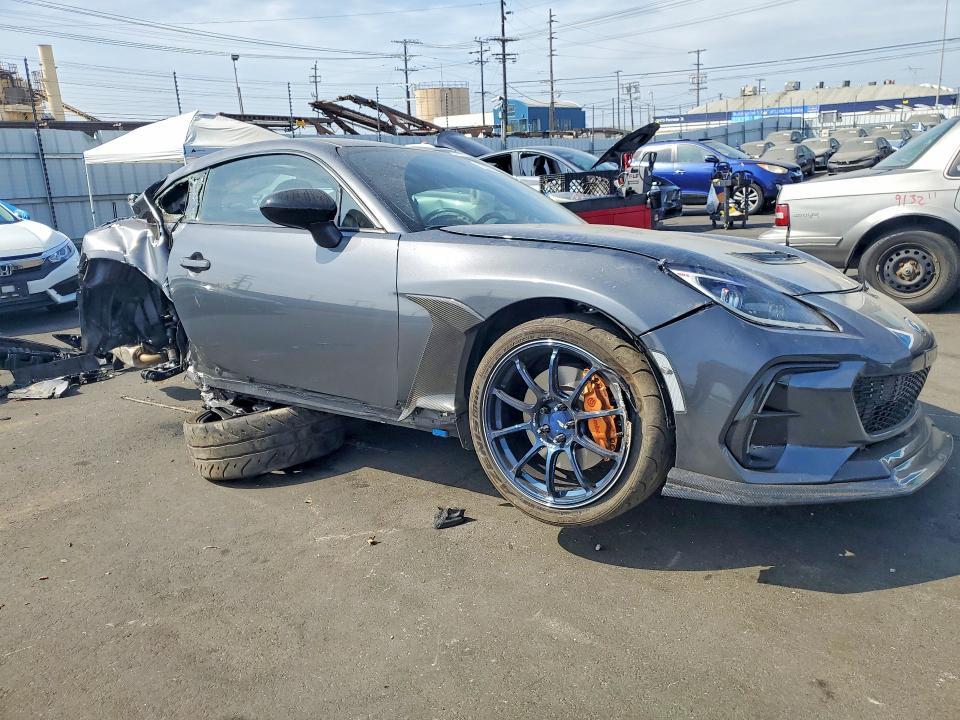 2024 Subaru Brz VIN JF1ZDBS12R9702882 COPART salvage auction — REAR END, Ca - Salvage Certificate, sold $7,000 on 2026-08-12 (photo 4)