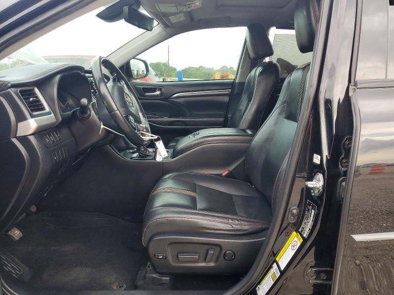 2019 Toyota Highlander VIN 5TDKZRFH4KS313150 COPART salvage auction — MINOR DENT/SCRATCHES, Tx - Certificate Of Title, sold $8,800 on 2026-07-09 (photo 7)