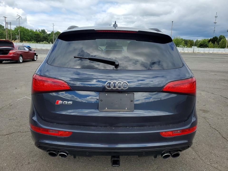 2017 Audi Sq5 VIN WA1CCAFP5HA002132 COPART salvage auction — FRONT END, Or - Salvage Title Certificate, sold $2,500 on 2026-07-29 (photo 6)