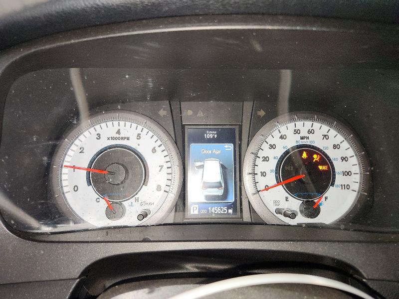 2016 Toyota VIN 5TDXK3DC7GS743079 COPART salvage auction — FRONT END, Az - Cert Of Title - Salvage, sold $2,250 on 2026-07-27 (photo 9)