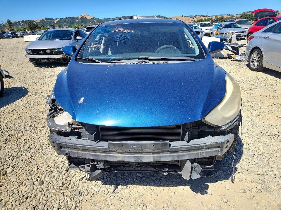 2016 Hyundai Elantra VIN KMHDH4AE2GU478964 COPART salvage auction — FRONT END, Id - Salvage Certificate Of Title, sold $1,100 on 2026-07-28 (photo 5)