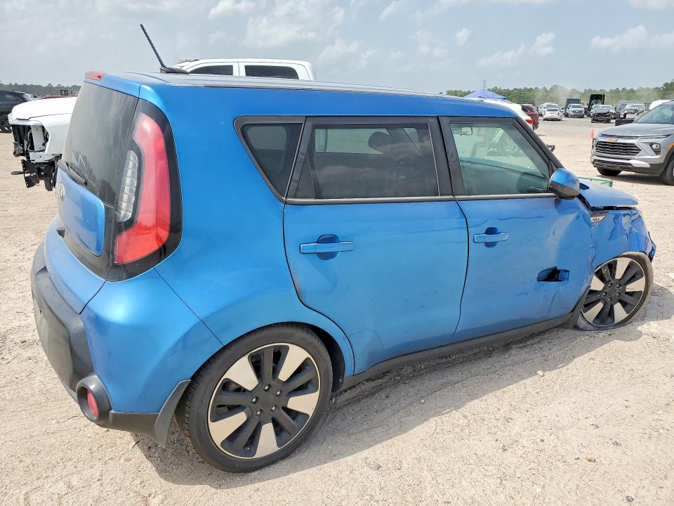2016 Kia Soul VIN KNDJP3A58G7315190 COPART salvage auction — FRONT END, Tx - Salvage Vehicle Title, sold $725 on 2026-07-24 (photo 3)