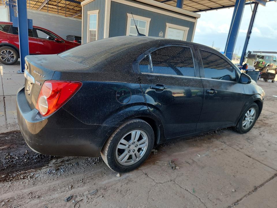2012 Chevrolet SONIC VIN 1G1JC5SB7C4207501 COPART salvage auction — FRONT END, Az - Certificate Of Title, sold $1,750 on 2026-07-14 (photo 3)