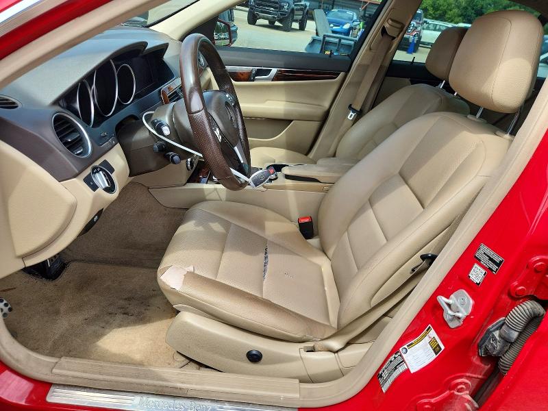 2014 Mercedes-benz VIN WDDGF4HB5EA959377 COPART salvage auction — WATER/FLOOD, Ms - Cert Of Title - Flood Salvage, sold $325 on 2026-07-17 (photo 7)