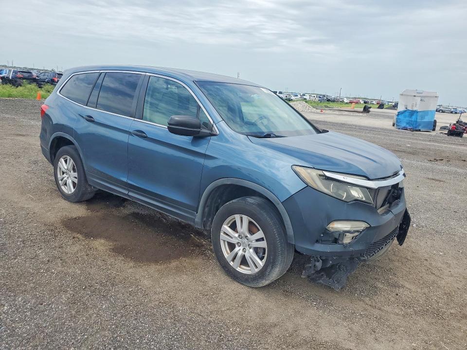 2018 Honda Pilot VIN 5FNYF5H18JB010029 COPART salvage auction — FRONT END, Fl - Certificate Of Title, sold $425 on 2026-07-02 (photo 4)