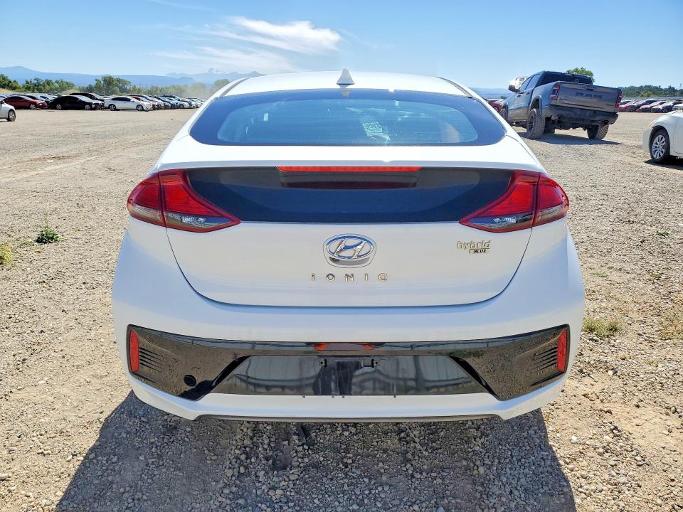 2019 Hyundai Ioniq VIN KMHC65LC8KU163548 COPART salvage auction — FRONT END, Ca - Salvage Certificate, sold $70 on 2026-07-24 (photo 6)