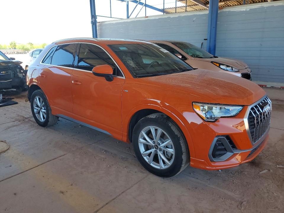 2022 Audi Q3 VIN WA1DECF3XN1149260 COPART salvage auction — REAR END, Az - Cert Of Title - Salvage, sold $12,900 on 2026-07-14 (photo 4)