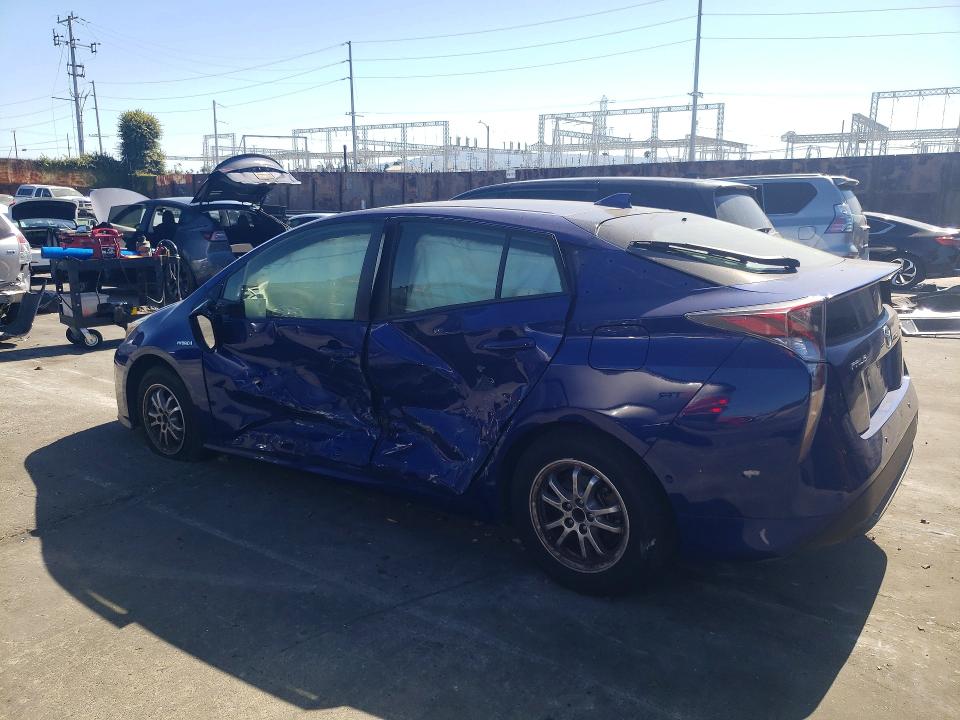 2018 Toyota Prius VIN JTDKBRFU2J3598111 COPART salvage auction — FRONT END, Ca - Salvage Certificate, sold $2,800 on 2026-07-08 (photo 2)