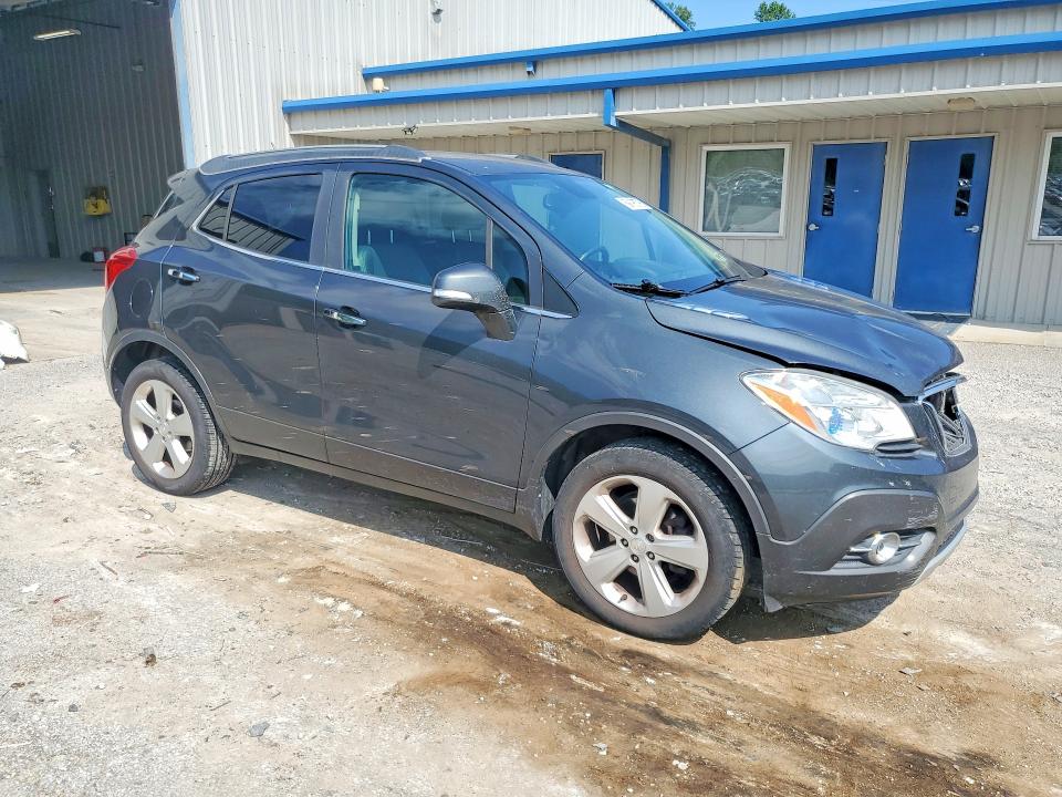 2016 Buick Encore VIN KL4CJFSB7GB542913 COPART salvage auction — FRONT END, Wv - Salvage Certificate, sold $1,200 on 2026-07-16 (photo 4)