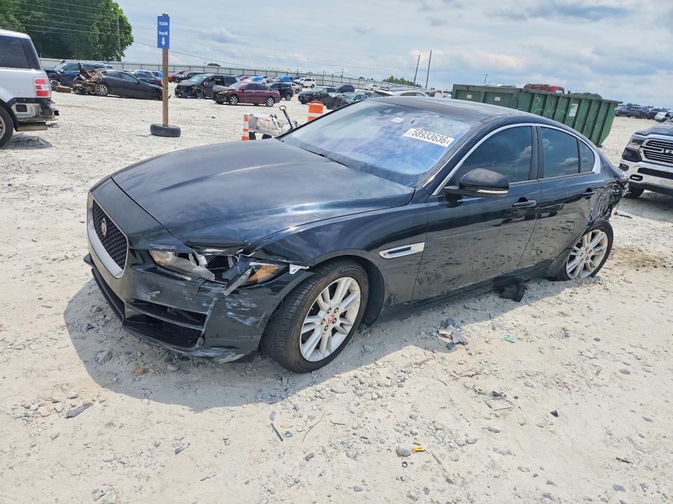 2018 Jaguar Xe VIN SAJAD4FX0JCP28438 COPART salvage auction — REAR END, Fl - Cert Of Title Slvg Rebuildable (P), sold $1,300 on 2026-07-27 (photo 1)