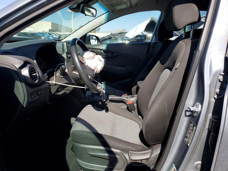 2021 Hyundai Kona VIN KM8K22AA2MU704006 COPART salvage auction — FRONT END, Nv - Salvage Title, sold $2,000 on 2026-07-06 (photo 7)