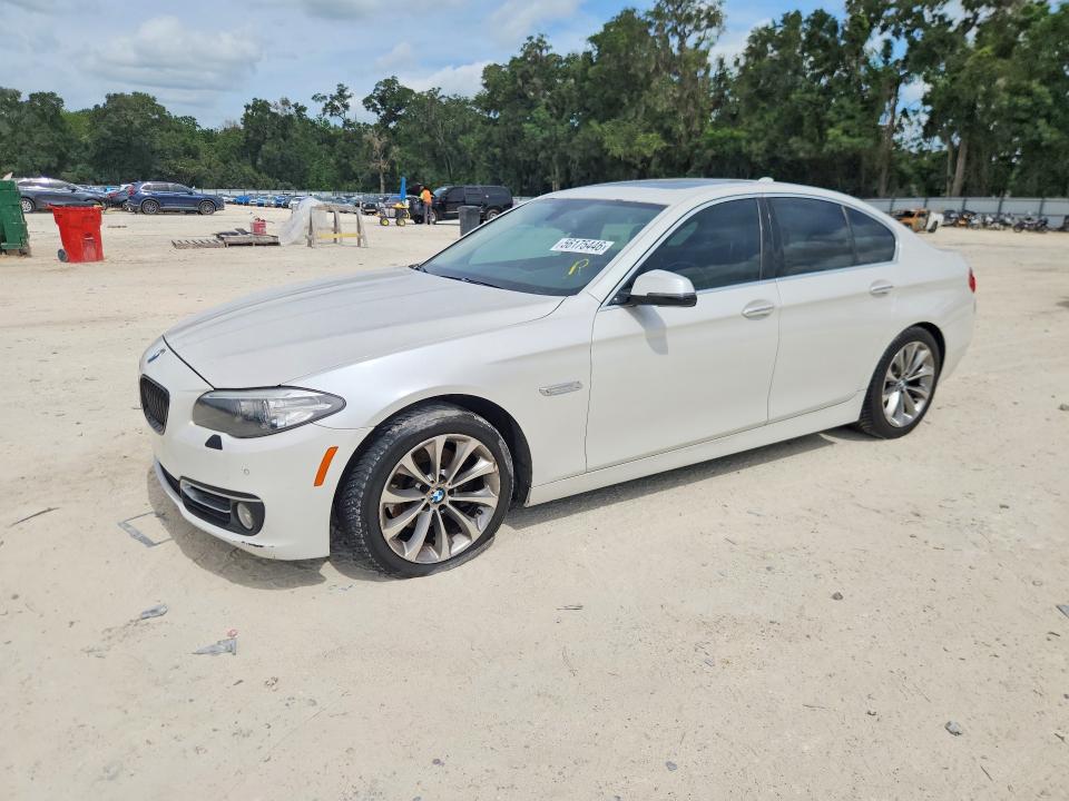 2014 BMW 5er VIN WBA5A5C5XED504009 COPART salvage auction — MECHANICAL, Fl - Certificate Of Title, sold $850 on 2026-07-07 (photo 1)