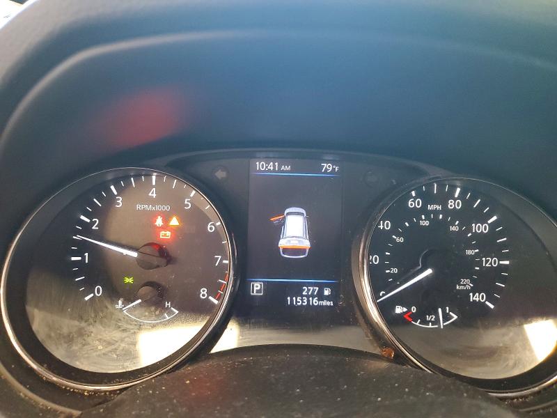 2018 Nissan Rogue VIN JN8AT2MV4JW302861 COPART salvage auction — FRONT END, IN - CERTIFICATE OF TITLE, sold $5,000 on 2026-08-01 (photo 9)