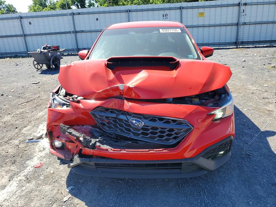 2024 Subaru Wrx VIN JF1VBAH67R9815969 COPART salvage auction — FRONT END, Pa - Certificate Of Salvage, sold $7,900 on 2026-07-16 (photo 5)