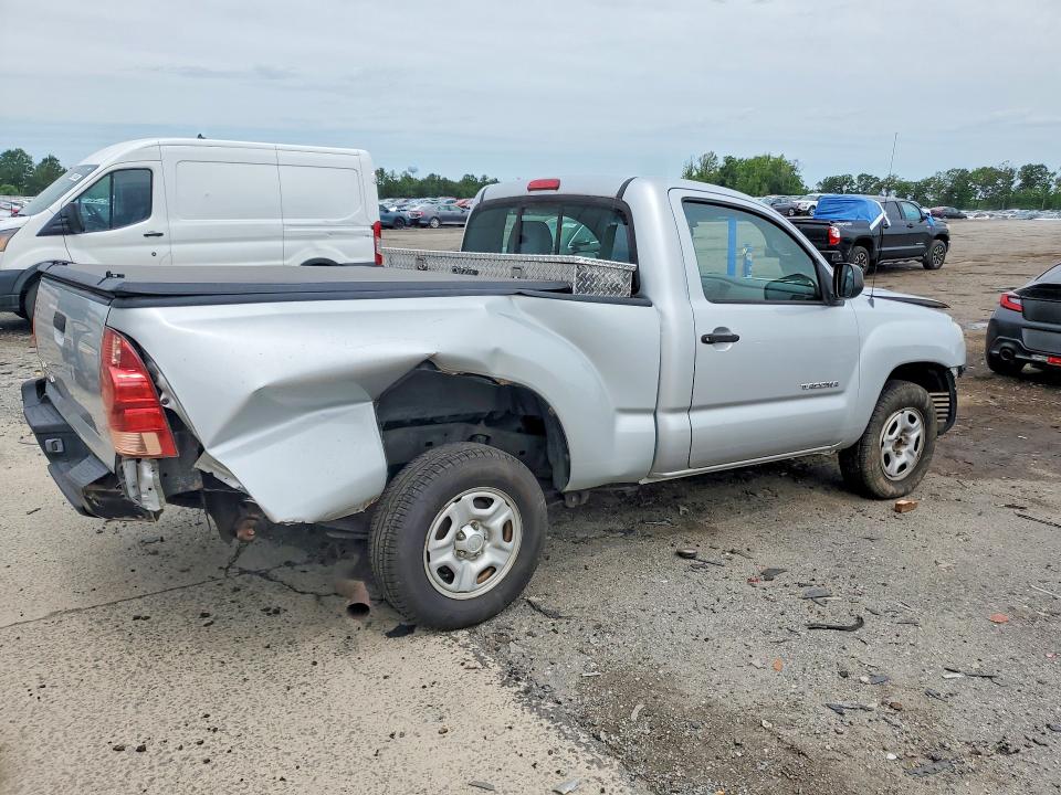 2005 Toyota Tacoma VIN 5TENX22N65Z113514 COPART salvage auction — FRONT END, Va - Cert Of Title - Salvage, sold $2,350 on 2026-07-29 (photo 3)