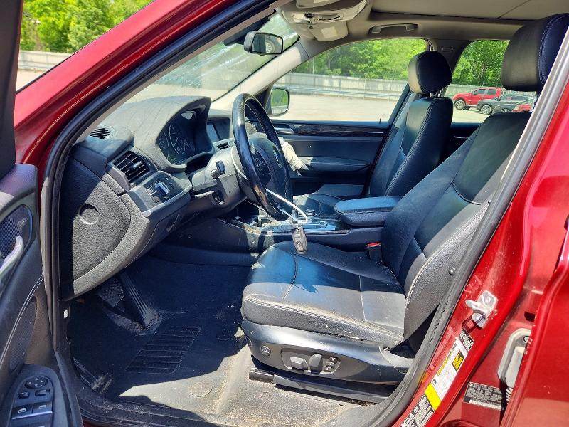 2011 BMW X3 VIN 5UXWX5C56BL706934 COPART salvage auction — FRONT END, Pa - Certificate Of Salvage, sold $1,100 on 2026-07-02 (photo 7)