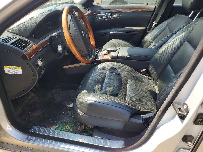 2011 Mercedes-benz S-klasse VIN WDDNG8GB0BA394223 COPART salvage auction — WATER/FLOOD, Va - Certificate Of Title (P), sold $450 on 2026-07-09 (photo 7)
