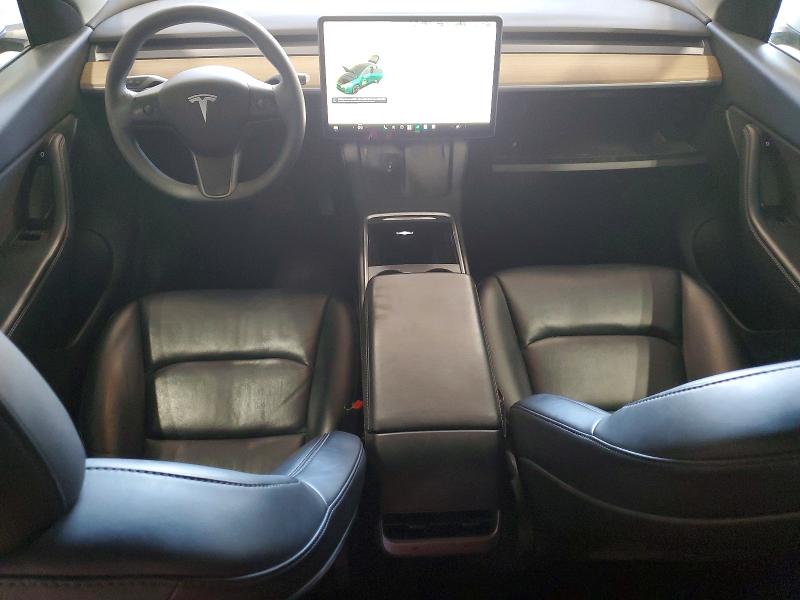 2022 Tesla Model y VIN 7SAYGAEE2NF364845 COPART salvage auction — FRONT END, Ny - Mv-907A Salvage Certificate, sold $10,500 on 2026-07-06 (photo 8)