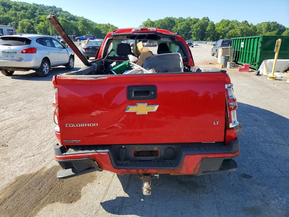 2016 Chevrolet Colorado VIN 1GCGTCE32G1113575 COPART salvage auction — ROLLOVER, PA - CERTIFICATE OF SALVAGE, sold $1,100 on 2026-07-02 (photo 6)