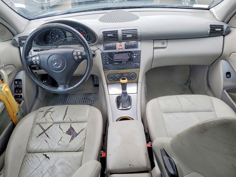 2006 Mercedes-benz C-klasse VIN WDBRF52H36F781607 COPART salvage auction — REAR END, Tx - Salvage Vehicle Title, sold $425 on 2026-07-16 (photo 8)