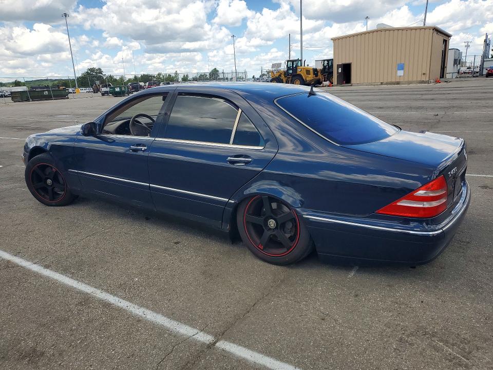 2000 Mercedes-benz S class VIN WDBNG70J1YA086877 COPART salvage auction — MINOR DENT/SCRATCHES, Oh - Certificate Of Title, sold $500 on 2026-07-06 (photo 2)