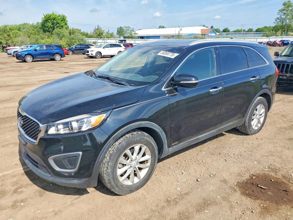 2016 Kia Sorento VIN 5XYPGDA36GG148877 COPART salvage auction — HAIL, OH - CERT OF TITLE-SALVAGE, sold $1,850 on 2026-07-02 (photo 1)