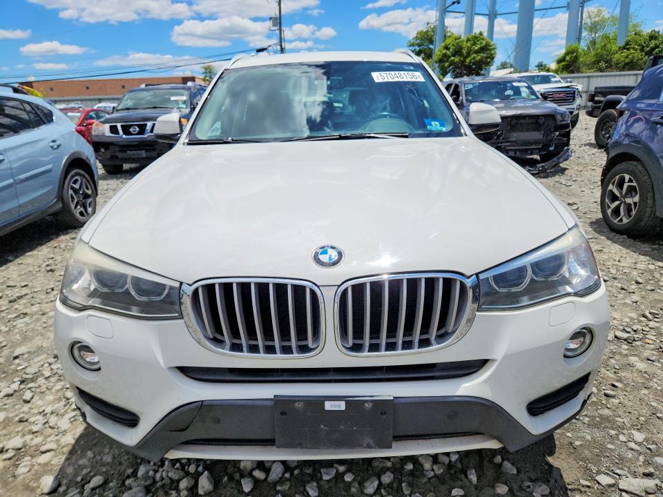2016 BMW X3 VIN 5UXWX9C58G0D66057 COPART salvage auction — SIDE, Nj - Cert Of Title-Salvage, sold $2,400 on 2026-07-27 (photo 5)
