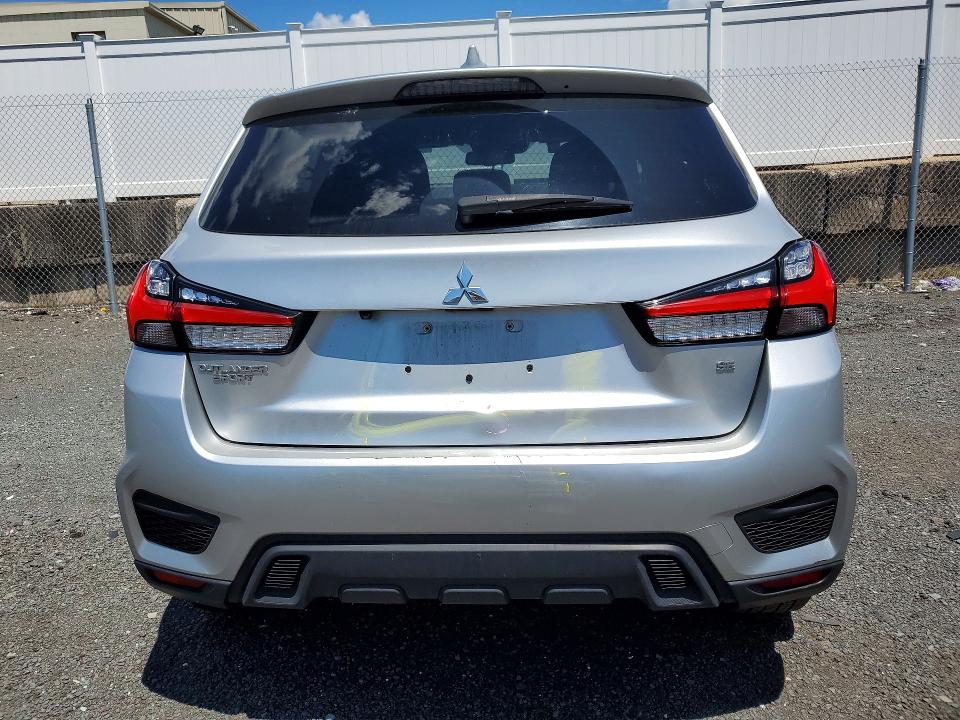 2021 Mitsubishi Outlander sport VIN JA4APVAU6MU026058 COPART salvage auction — FRONT END, Fl - Certificate Of Title, sold $2,550 on 2026-07-06 (photo 6)