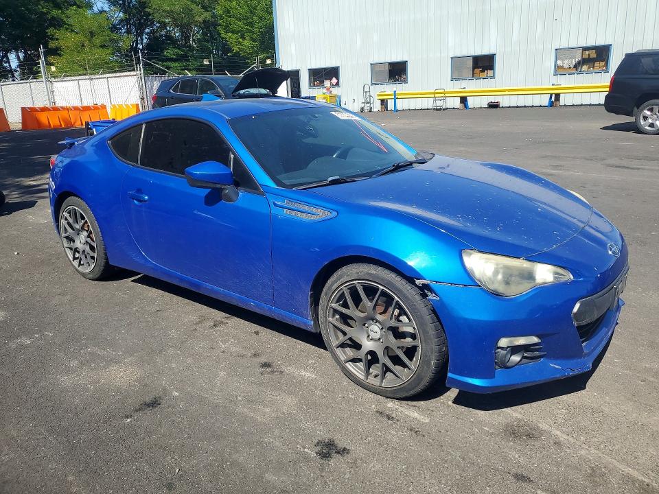 2014 Subaru Brz VIN JF1ZCAC1XE9604673 COPART salvage auction — FRONT END, OR - CERTIFICATE OF TITLE, sold $4,200 on 2026-07-21 (photo 4)