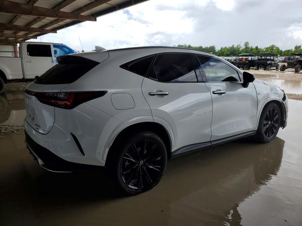2025 Lexus Nx VIN JTJKKCFZ6S2055518 COPART salvage auction — SIDE, Tx - Salvage Vehicle Title, sold $14,200 on 2026-07-24 (photo 3)