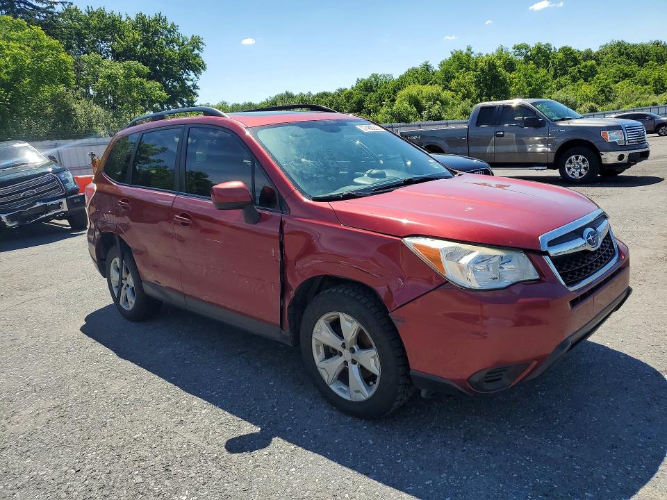 2015 Subaru Forester VIN JF2SJAGC1FH572640 COPART salvage auction — FRONT END, Pa - Certificate Of Salvage, sold $575 on 2026-07-14 (photo 4)