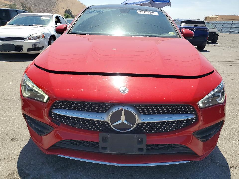2020 Mercedes-benz Cla-klasse VIN WDD5J4HB7LN079597 COPART salvage auction — REAR END, Ca - Salvage Certificate, sold $250 on 2026-07-23 (photo 5)