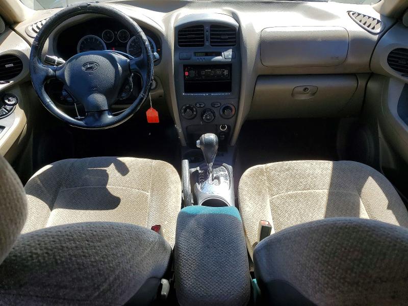 2005 Hyundai Santa fe VIN KM8SC13DX5U908827 COPART salvage auction — FRONT END, Or - Salvage Title Certificate, sold $425 on 2026-07-27 (photo 8)