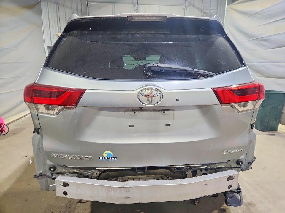 2018 Toyota Highlander VIN 5TDJZRFH6JS495086 COPART salvage auction — SIDE, NH - CERT OF TITLE-SALVAGE, sold $5,900 on 2026-07-28 (photo 6)