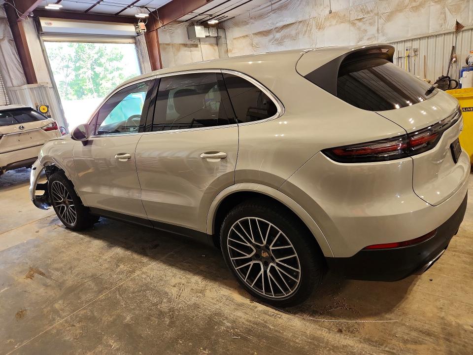 2020 Porsche Cayenne VIN WP1AA2AY9LDA06554 COPART salvage auction — FRONT END, Wi - Cert Of Title-Claim Paid, sold $18,200 on 2026-08-12 (photo 2)