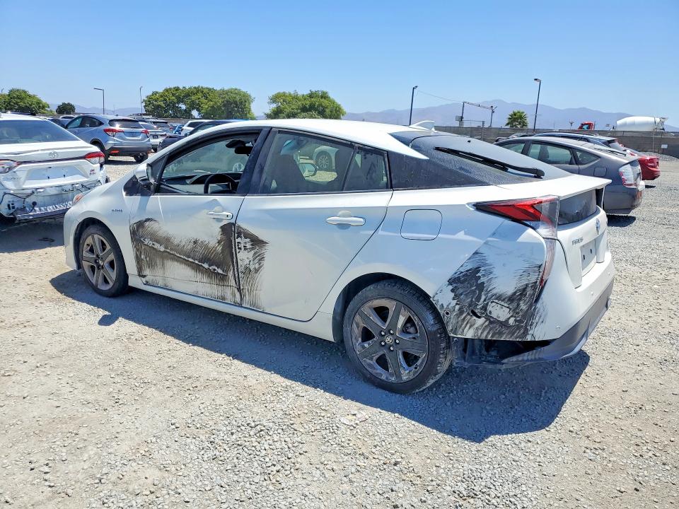 2018 Toyota Prius VIN JTDKARFUXJ3551007 COPART salvage auction — SIDE, Ca - Salvage Certificate, sold $6,600 on 2026-07-28 (photo 2)