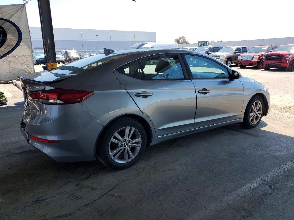 2017 Hyundai Elantra VIN KMHD84LF4HU243246 COPART salvage auction — REAR END, Mt - Dis/Dlr/Exp Only Clean Title, sold $1,800 on 2026-07-16 (photo 3)