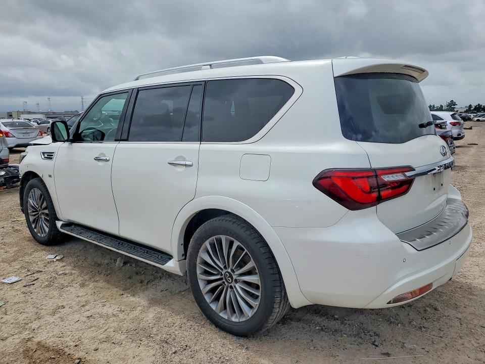 2019 Infiniti Qx80 VIN JN8AZ2NE7K9231507 COPART salvage auction — FRONT END, Tx - Nonrepairable Title, sold $4,650 on 2026-07-10 (photo 2)