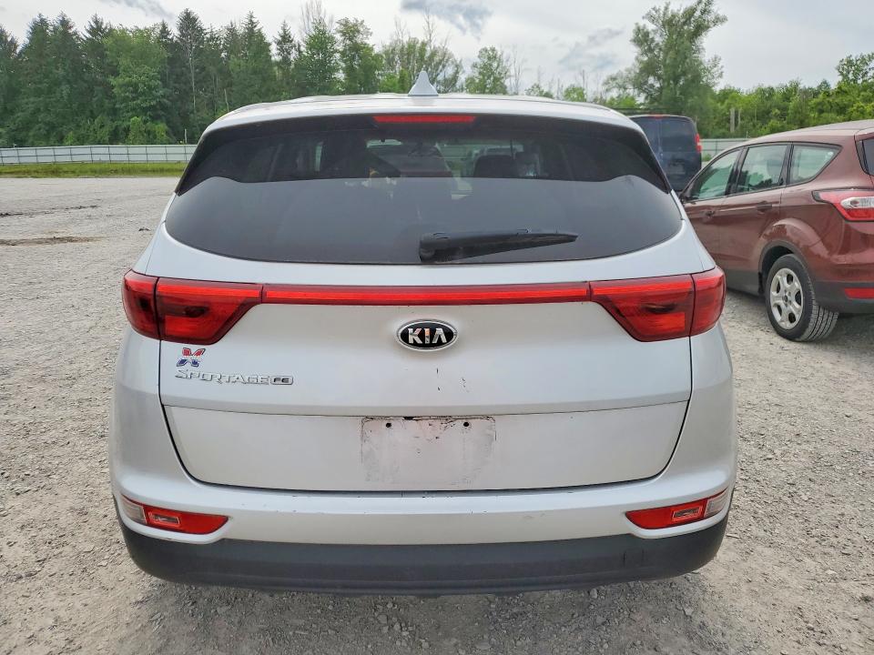 2018 Kia Sportage VIN KNDPM3AC7J7380444 COPART salvage auction — VANDALISM, Ny - Mv-907A Salvage Certificate, sold $2,950 on 2026-07-20 (photo 6)