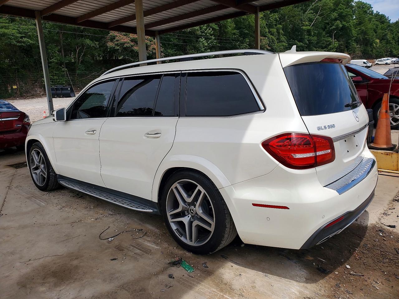 2018 Mercedes-Benz GLS-Class VIN 4JGDF7DEXJB110361 COPART salvage auction — Undercarriage, GA - CERTIFICATE OF TITLE (P), sold $10,300 on 2026-09-11 (photo 2)