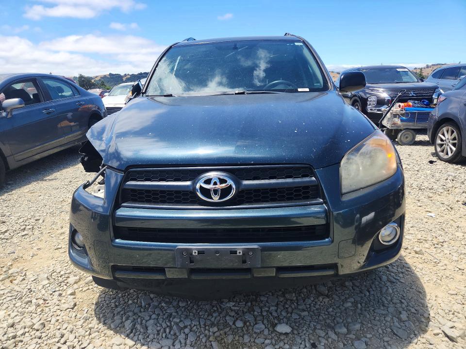 2010 Toyota Rav4 VIN JTMWF4DV8A5015033 COPART salvage auction — FRONT END, CA - SALVAGE CERTIFICATE, sold $1,700 on 2026-07-14 (photo 5)