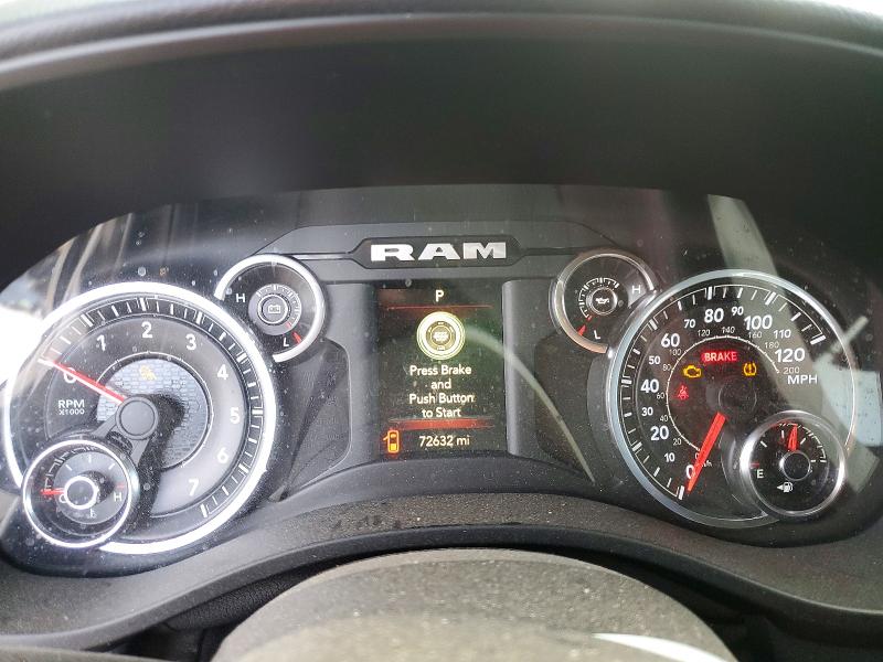 2020 Ram 1500 VIN 1C6RREMT7LN179988 COPART salvage auction — FRONT END, Salvage Title, sold $5,900 on 2026-07-24 (photo 9)