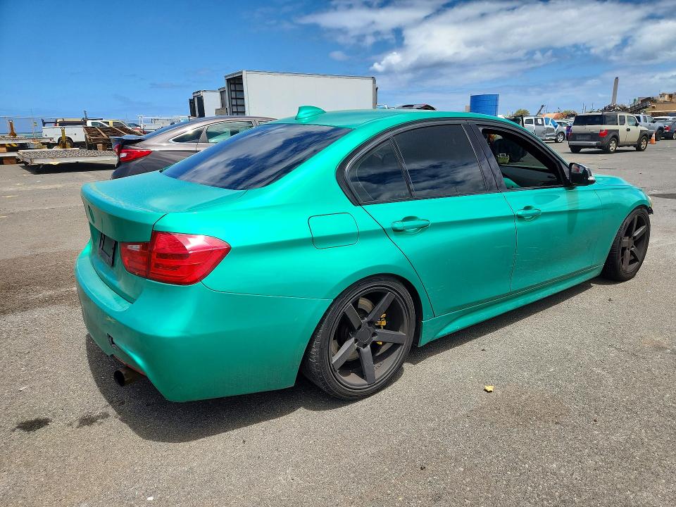 2014 BMW VIN WBA3A9G51ENS64609 COPART salvage auction — FRONT END, Hi - Certificate Of Salvage, sold $2,000 on 2026-08-17 (photo 3)