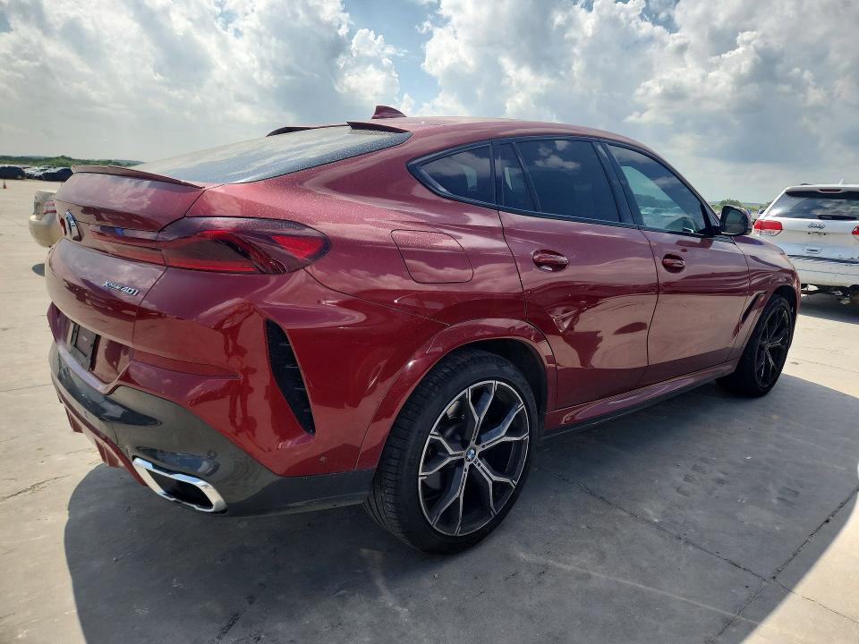 2021 BMW VIN 5UXCY6C01M9G25210 COPART salvage auction — NORMAL WEAR, Tx - Certificate Of Title, sold $28,250 on 2026-08-27 (photo 3)