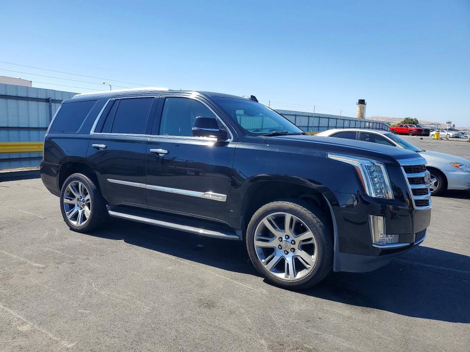 2016 Cadillac Escalade VIN 1GYS4BKJ1GR157552 COPART salvage auction — SIDE, Ca - Salvage Certificate, sold $6,800 on 2026-07-20 (photo 4)
